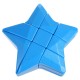 Механічні головоломки на логіку 3х3 Звезда Синяя (Blue Star Cube)