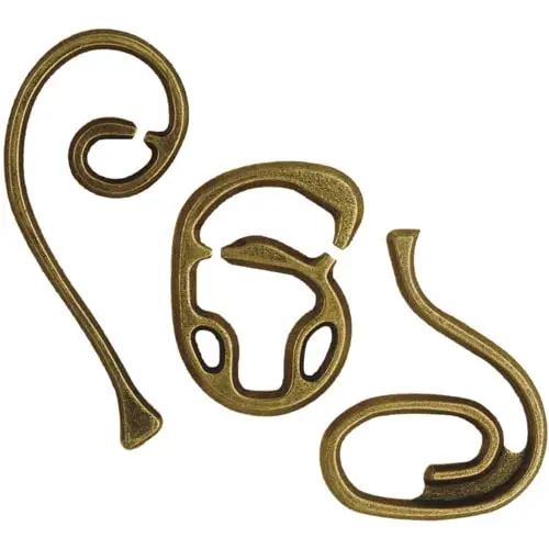 Головоломка 6* Загадка (Huzzle Enigma) | Головоломка из металла