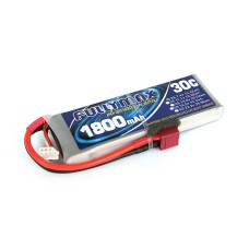 Аккумулятор Fullymax 7.4V 1800mAh Li-Po 2S 30C T-plug