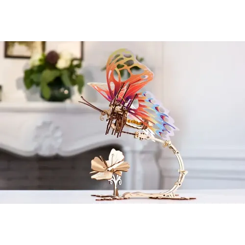 Ukrainian Gears Тривимірний пазл Ukrainian Gears Метелик (70081)