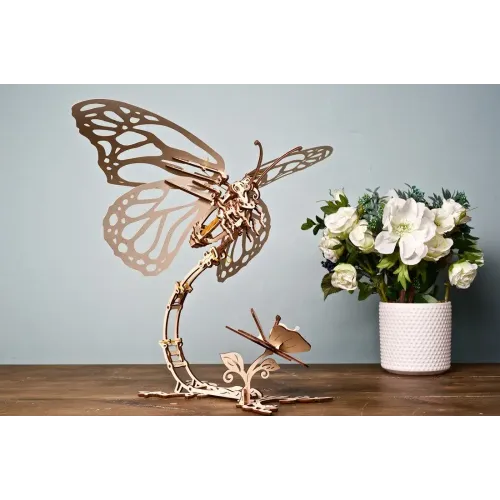 Ukrainian Gears Тривимірний пазл Ukrainian Gears Метелик (70081)