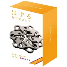 2* Сніжинка (Huzzle Snow) | Головоломка з металу