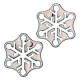 Головоломка 2* Сніжинка (Huzzle Snow) | Головоломка з металу
