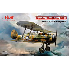 Британський винищувач II МВ Gloster Gladiator Mk.I