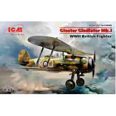 Британський винищувач II МВ Gloster Gladiator Mk.I