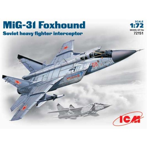Літаки ICM72151 MiG-31 Foxhound Soviet heavy interceptor