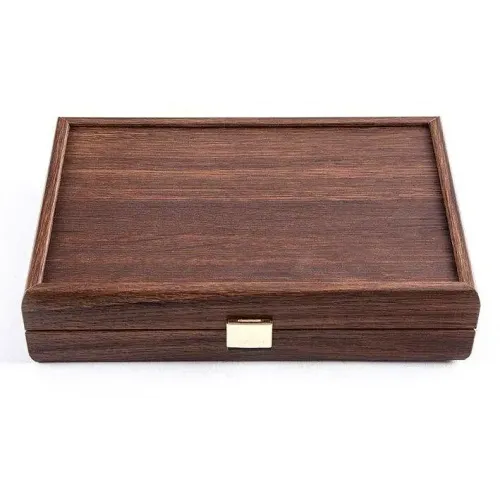 Игральные карты CXL20 карты "Manopoulos", в деревянном футляре, венге, 24х17см, 1 кг