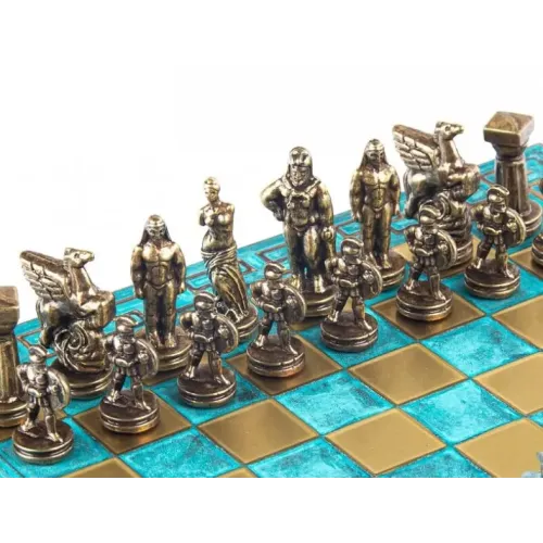 Шахматы Шахматы эксклюзивные Manopoulos, Спартанский воин (28х28см) S16CMTIR