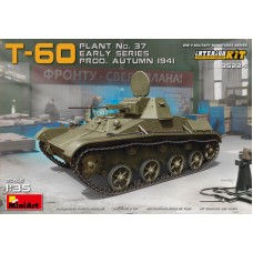 Легкий танк Т-60 завода №37, ранних выпусков с интерьером 1:35