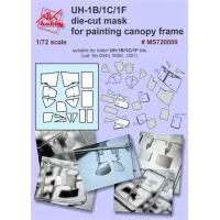 Маска для вертолета U1B/1C/1F (Italeri) 1:72