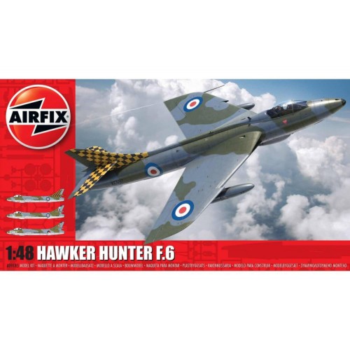 Літаки Британський винищувач-бомбардувальник Hawker Hunter F6 1:48