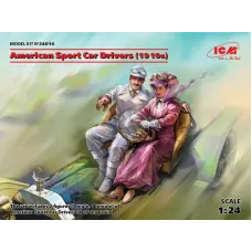 Американские водители спортивных автомобилей (1910 год) 1:24