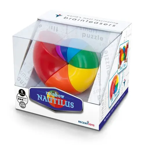 Головоломка Meffert's Rainbow Nautilus | Головоломка улитка