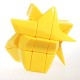 Механічні головоломки на логіку 3х3 Звезда Желтая (Yellow Star Cube)