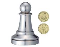Металлическая головоломка Пешка | Chess Puzzles