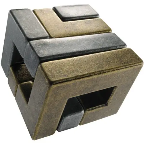 Головоломка 4* Моток (Huzzle Coil) | Головоломка з металу