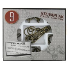 Набор головоломок 9 Steampunk Puzzles | Gray set