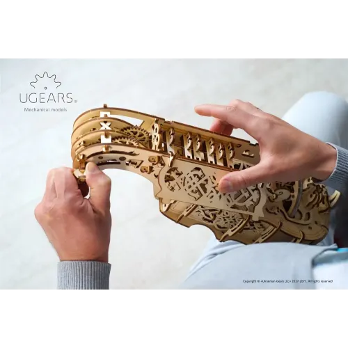 Ukrainian Gears Трёхмерный пазл Ukrainian Gears Музыкальный инструмент Харди-Гарди (70030)