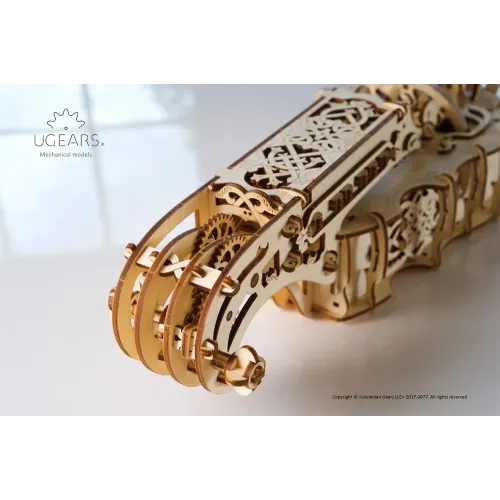 Ukrainian Gears Трёхмерный пазл Ukrainian Gears Музыкальный инструмент Харди-Гарди (70030)