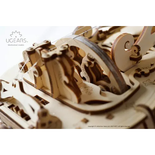 Ukrainian Gears Трёхмерный пазл Ukrainian Gears Музыкальный инструмент Харди-Гарди (70030)