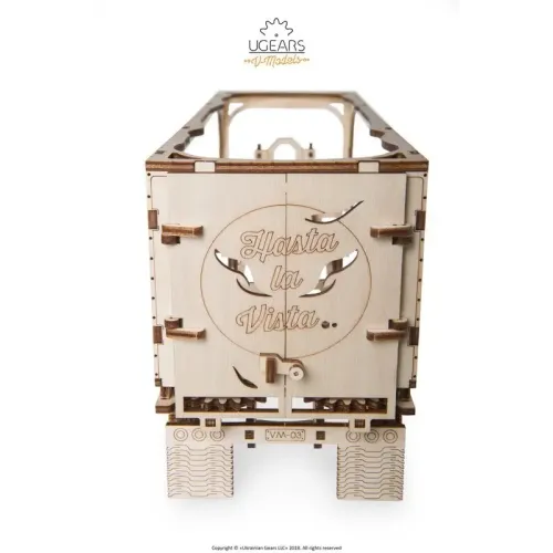 Ukrainian Gears Трехмерный пазл Ukrainian Gears Полуприцеп для модели Тягач VM-03 (70057)