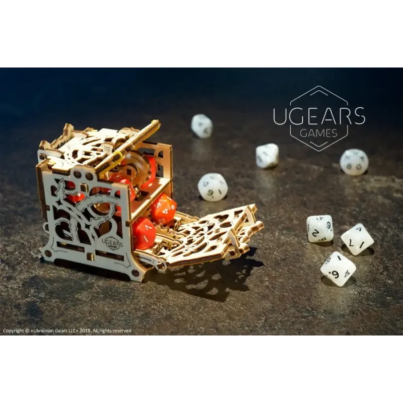Трехмерный пазл Ukrainian Gears Хранилище дайсов (70072)