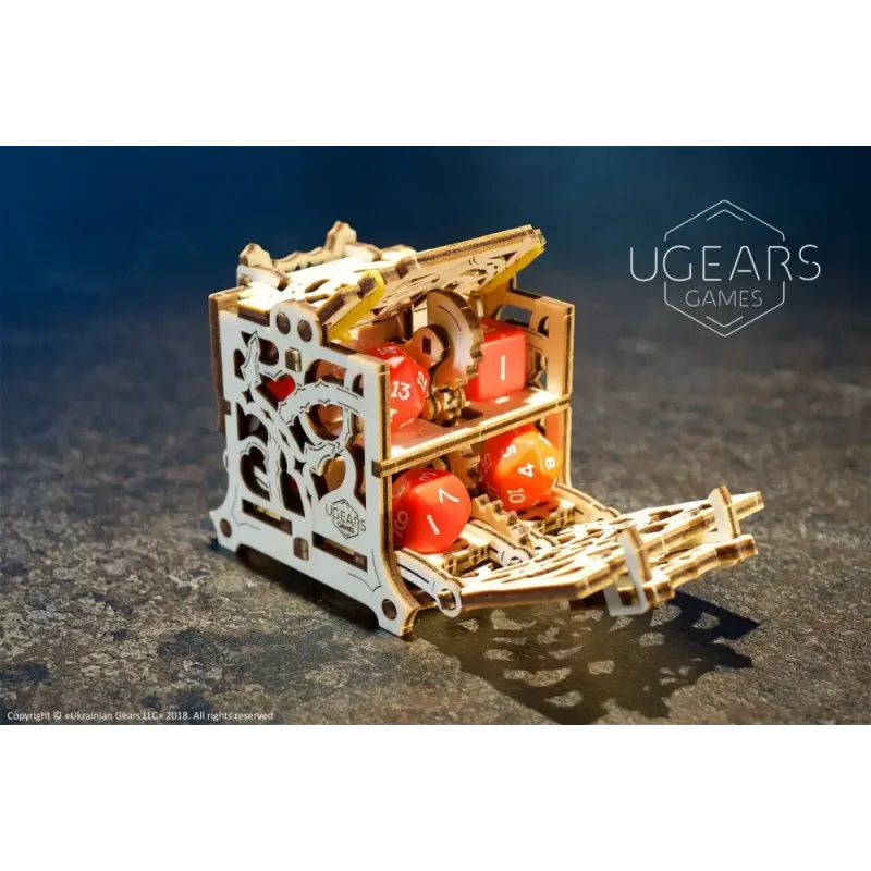 Трехмерный пазл Ukrainian Gears Хранилище дайсов (70072)