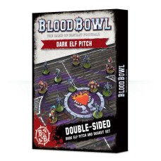 BLOOD BOWL DARK ELF PITCH & DUGOUTS