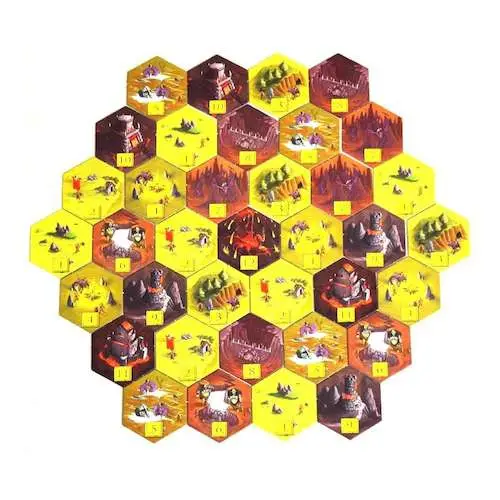 Настільна гра Герої темних земель (Conquest of the Fallen Lands)