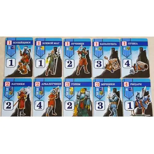 Настільна гра Герої темних земель (Conquest of the Fallen Lands)