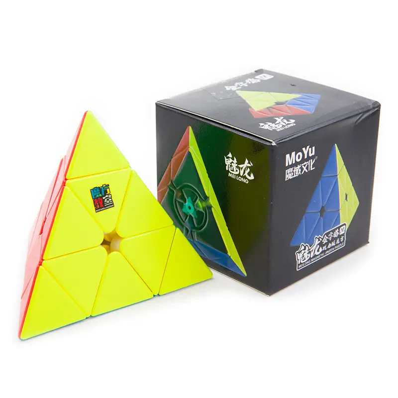 Головоломка Meilong Pyraminx M stickerless | Пирамидка Мейлонг Магнитная