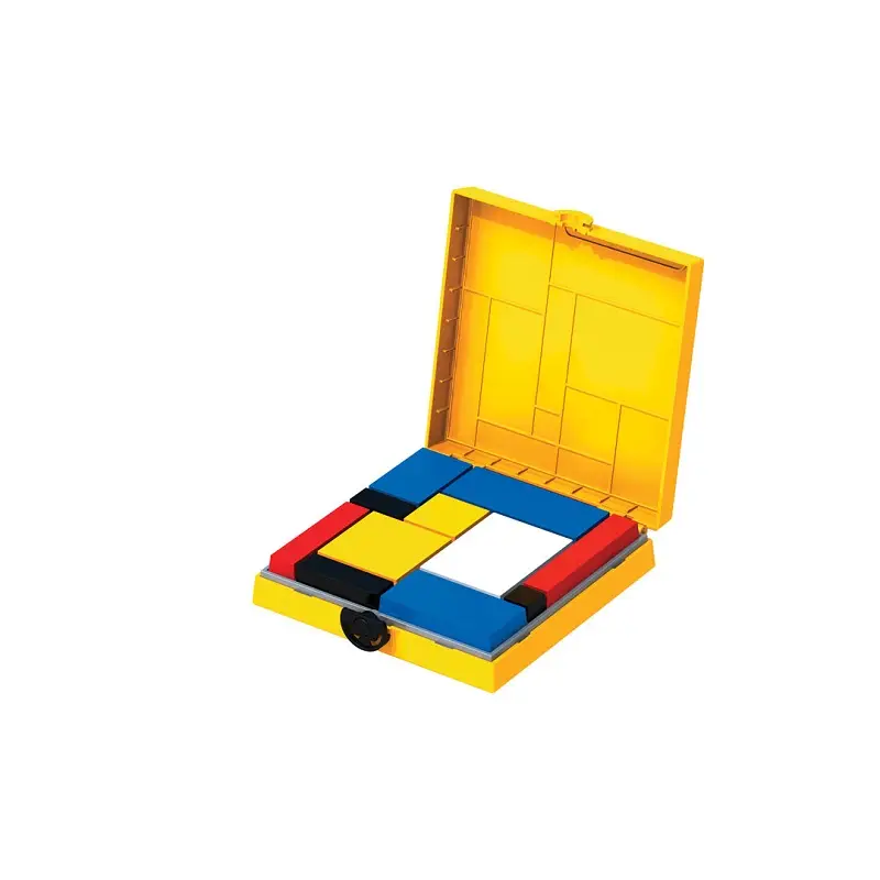 Головоломка Eureka! Ah!Ha Mondrian Blocks yellow | Головоломка Блоки Мондриана (желтый)