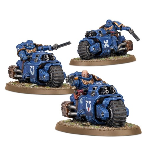 Space Marines Набор миниатюр WARHAMMER 40000: SPACE MARINES - OUTRIDERS