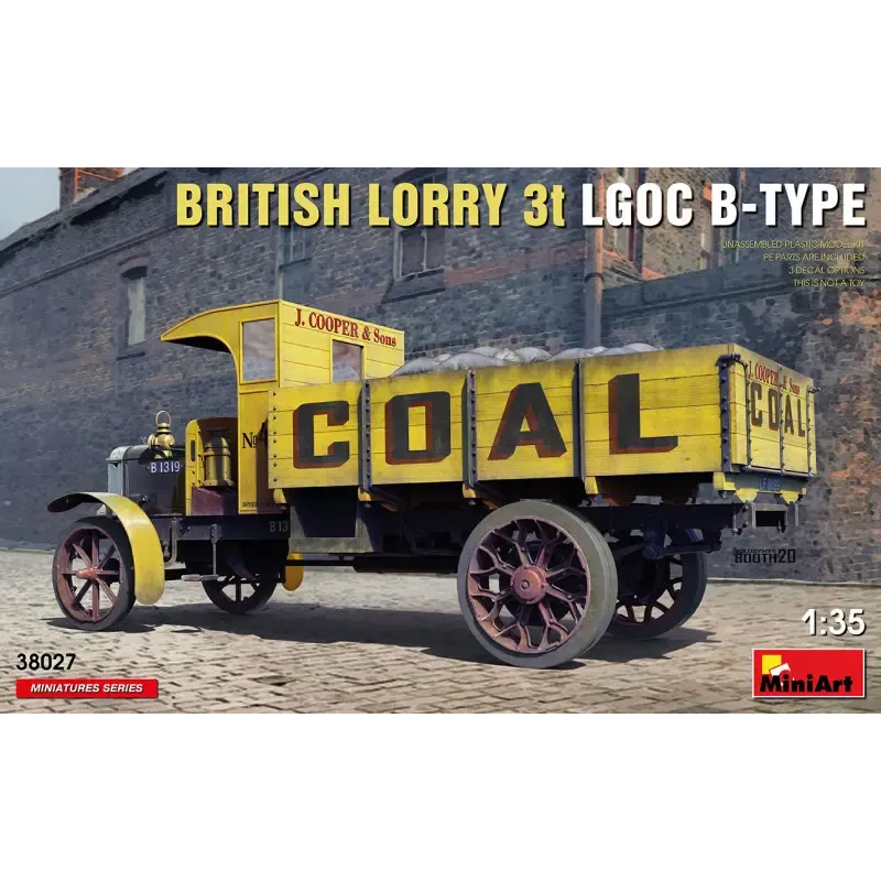 Британська вантажівка 3T LGOC B-TYPE