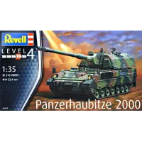 Збірна модель-копія Revell САУ PzH 2000 рівень 4 масштаб 1:35