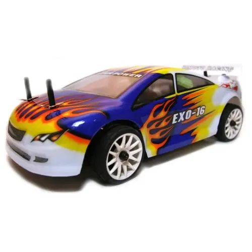 Моделирование Шоссейная модель Himoto EXO-16 Blue Brushed (HIM-HI4182b)