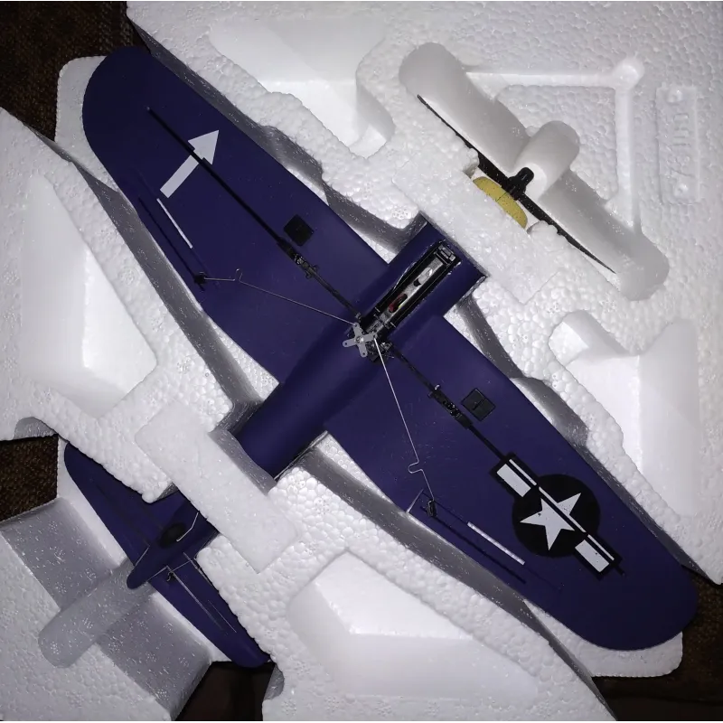 Самолёт радиоуправляемый VolantexRC F4U Corsair 761-8 400мм 4к RTF