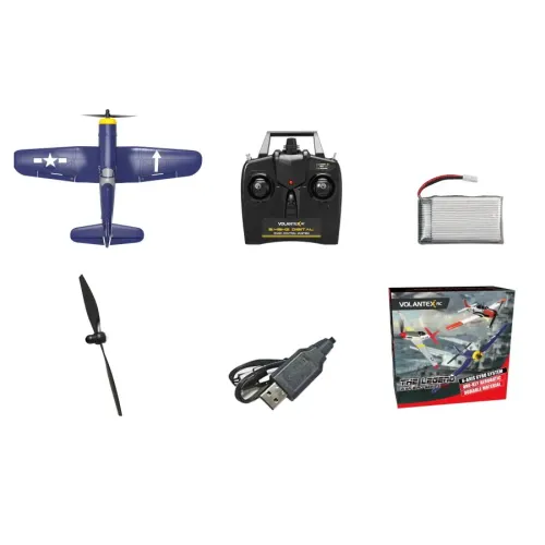 Самолёты Самолёт радиоуправляемый VolantexRC F4U Corsair 761-8 400мм 4к RTF