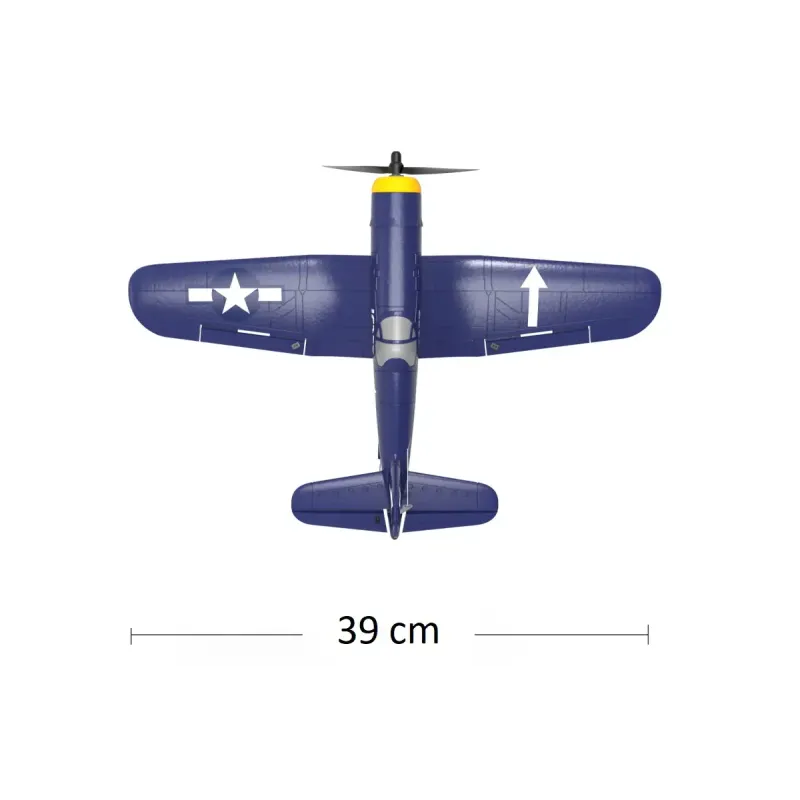 Самолёт радиоуправляемый VolantexRC F4U Corsair 761-8 400мм 4к RTF