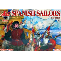 Испанские моряки 16-17 века, набор 1 1:72
