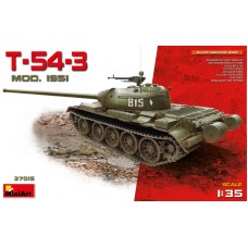 Середній танк T-54-3, 1951 1:35