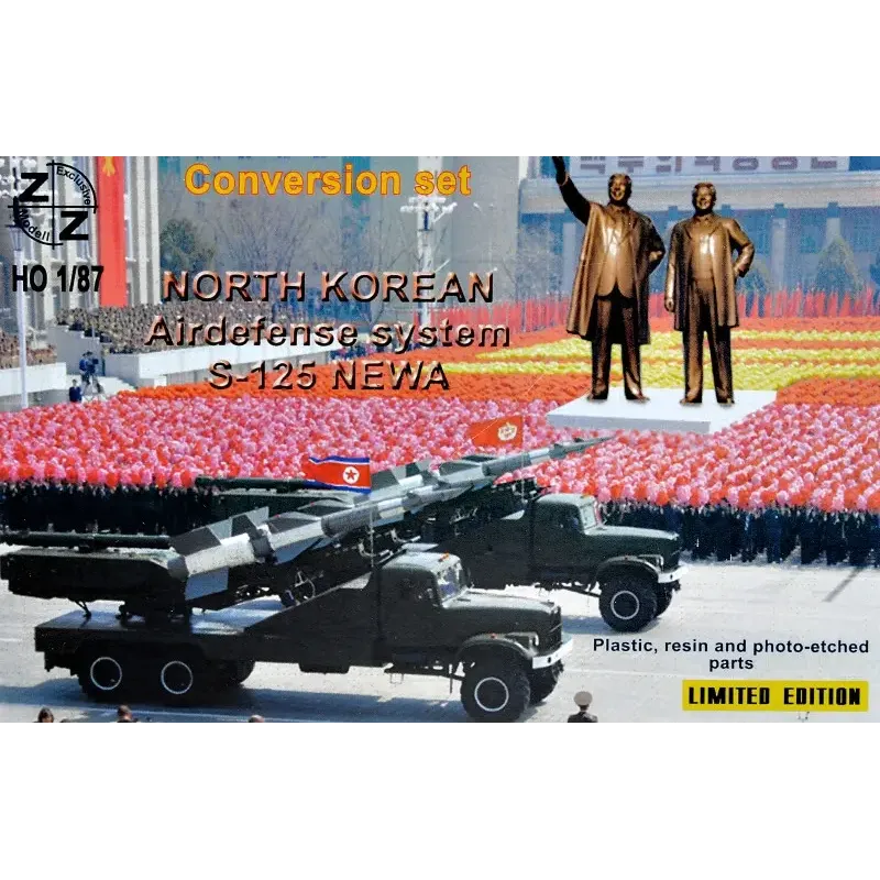 Конверсионный набор для зенитно-ракетного комплекса S-125 "Neva" 1:87
