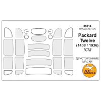 Маска для модели автомобиля Packard Twelve (Model 1408/1936), ICM 1:35