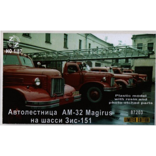 Авто-мото AM-32 Magirus на шасі ЗіС-151 1:87