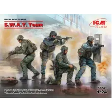 Команда. S.W.A.T. (набор для диорамы) 1:24