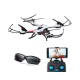 Квадрокоптери Квадрокоптер JJRC H31W (белый) с влагозащитой и wifi-камерой