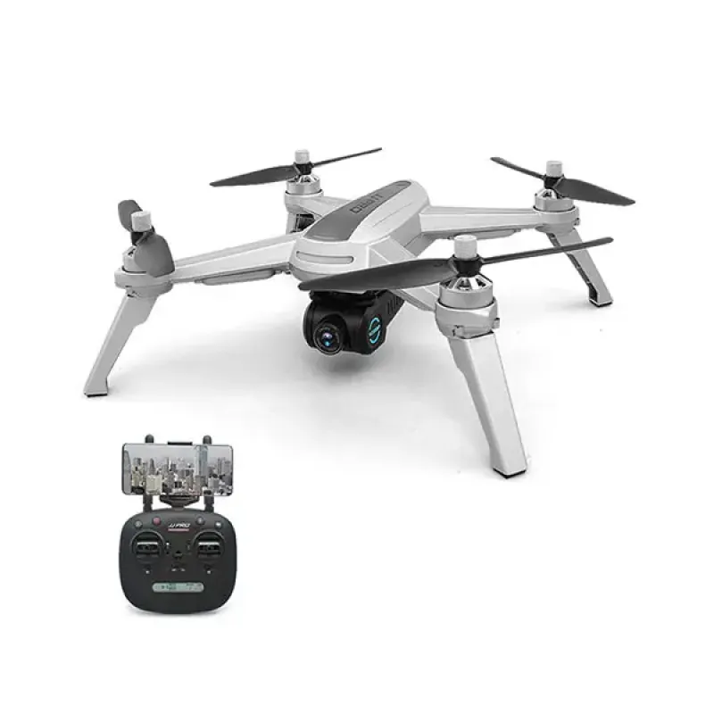 Квадрокоптер JJRC JJPRO X5 Epik 5G с GPS и 1080P Full-HD камерой (серебристый)