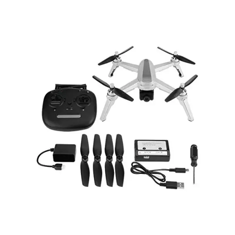 Квадрокоптер JJRC JJPRO X5 Epik 5G с GPS и 1080P Full-HD камерой (серебристый)