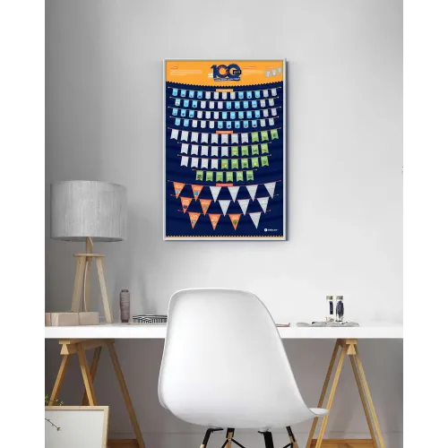 Cкретч карти та постери Скретч-постер #100ДЕЛ