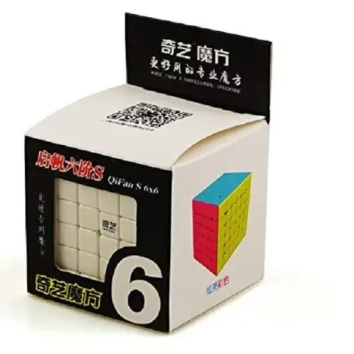 Головоломки и Кубики Рубика QiYi QiFan S 6x6 color | Кубик 6х6